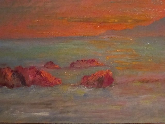 Tramonto pressi Pomonte