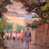 Verso i bagni Quercianella anni 70