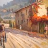 Calesse Via Faentina anni 60